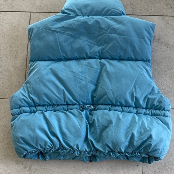 Double Zero Blue Puffer Vest Medium - Picture 7 of 7